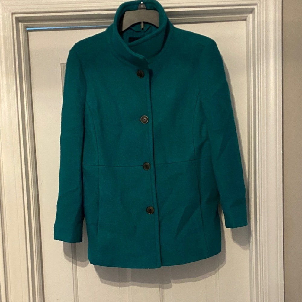 Lands end size 10 Teal Women's Jacket